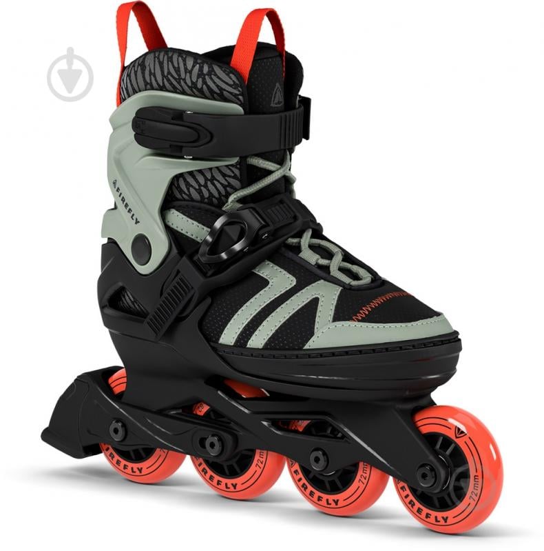 Роликові ковзани Firefly ILS C76 J 430976-902681 р. 38-41 чорно-зелений - фото 3