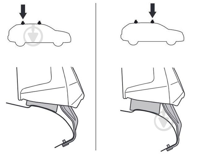 Монтажний комплект Thule 145088 для Renault Scenic (mkIII) 2009-2016 та Grand Scenic (mkIII) 2009-2016 - фото 2