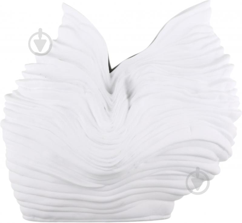 Ваза фарфоровая Inari Aruba 36 см белая ZH473-1D - фото 3 Ваза фарфоровая Inari Aruba 36 см белая ZH473-1D - фото 3