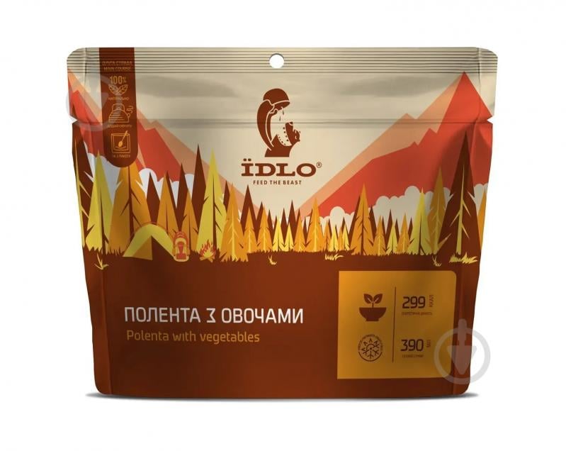 Каша ЇDLO Полента с овощами - фото 1 Каша ЇDLO Полента с овощами - фото 1