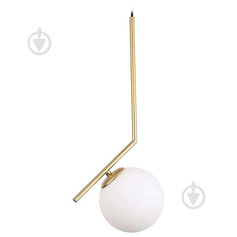 ВИТРИНА! Подвес Hopfen 1x40 Вт E14 золото Balle 1A - GL - фото 2