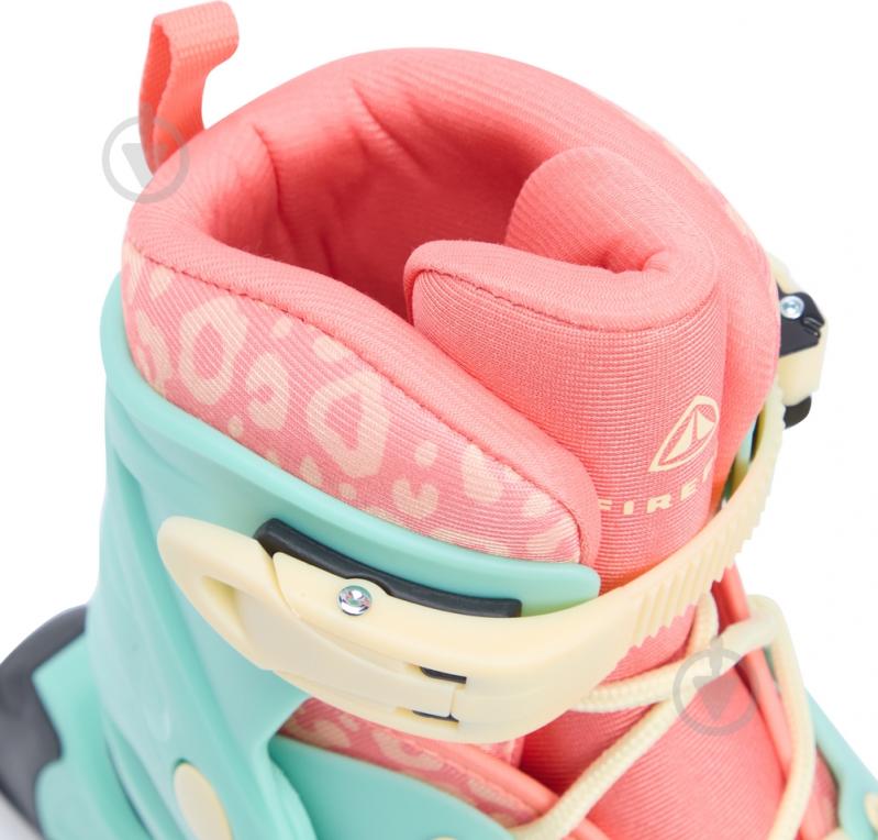 Роликовые коньки Firefly ILS C70 J 430974-901656 р. 34-37 бирюзовый - фото 5 Роликовые коньки Firefly ILS C70 J 430974-901656 р. 34-37 бирюзовый - фото 5