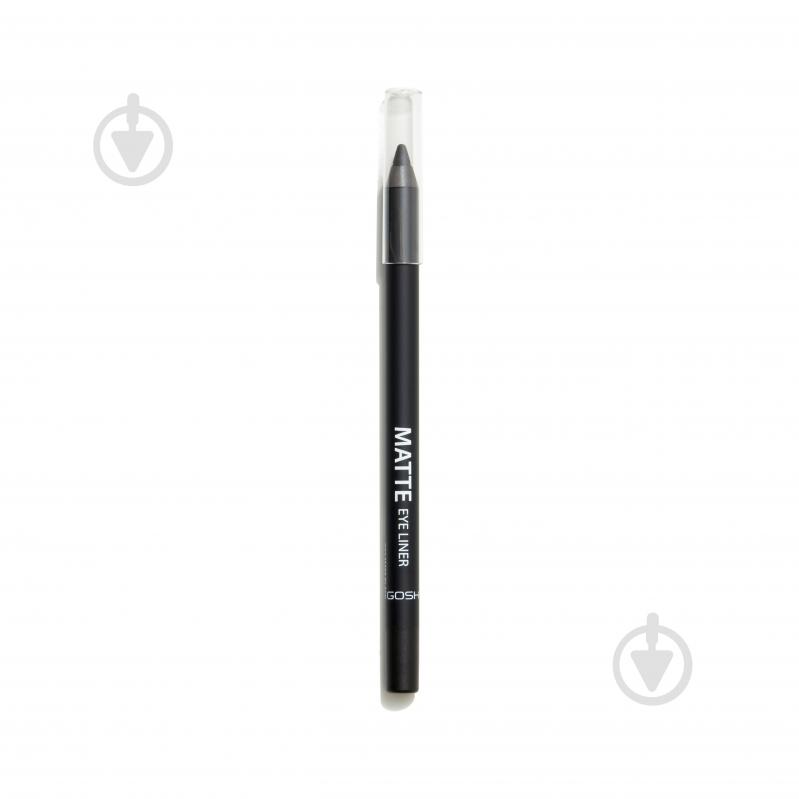 Карандаш для глаз GOSH Matte Eye Liner 002 Matt Black 1,2 г - фото 2