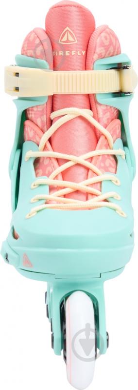 Роликовые коньки Firefly ILS C70 J 430974-901656 р. 30-33 бирюзовый - фото 3 Роликовые коньки Firefly ILS C70 J 430974-901656 р. 30-33 бирюзовый - фото 3