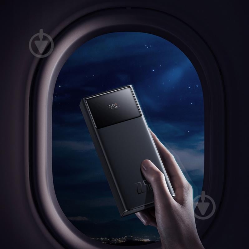 Повербанк BASEUS 30000 mAh black (PPXJ080101) Star Lord Display - фото 9