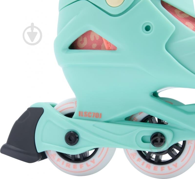 Роликові ковзани Firefly ILS C70 J 430974-901656 р. 26-29 бірюзовий - фото 6 Роликові ковзани Firefly ILS C70 J 430974-901656 р. 26-29 бірюзовий - фото 6