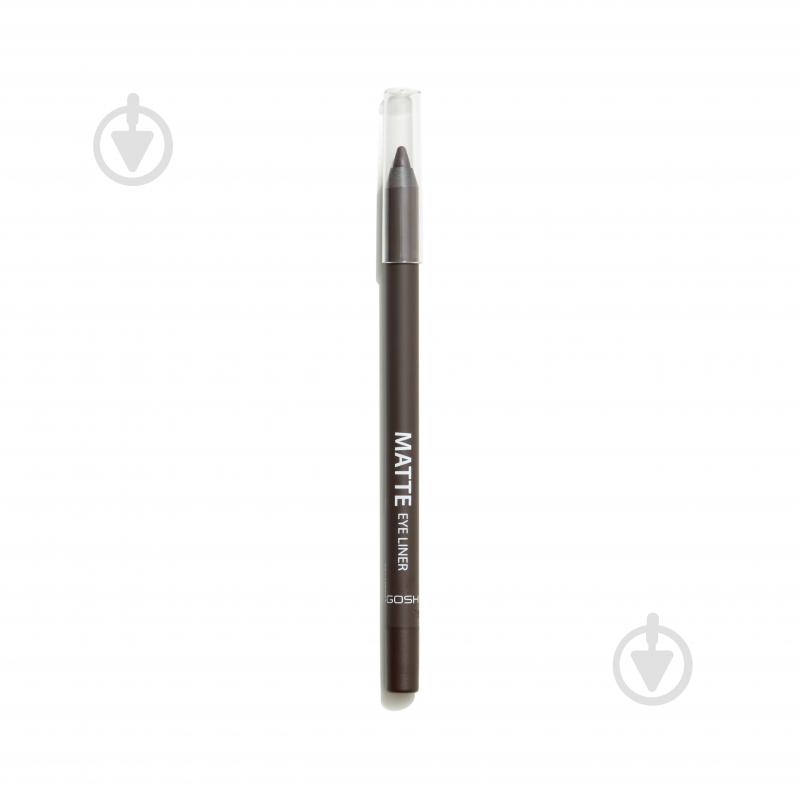 Карандаш для глаз GOSH Matte Eye Liner 004 Mocha 1,2 г - фото 2