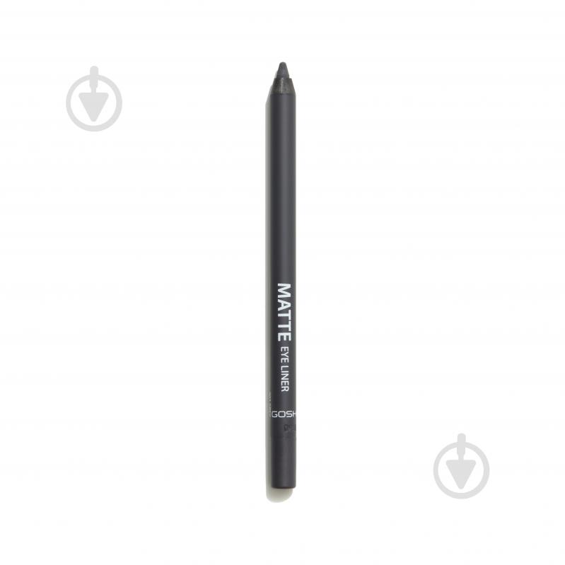 Карандаш для глаз GOSH Matte Eye Liner 003 Grey 1,2 г - фото 1