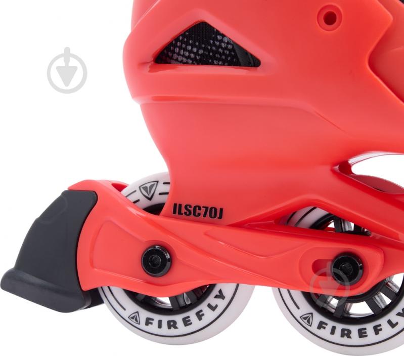 Роликовые коньки Firefly ILS C70 J 430974-902257 р. 30-33 красный - фото 6 Роликовые коньки Firefly ILS C70 J 430974-902257 р. 30-33 красный - фото 6