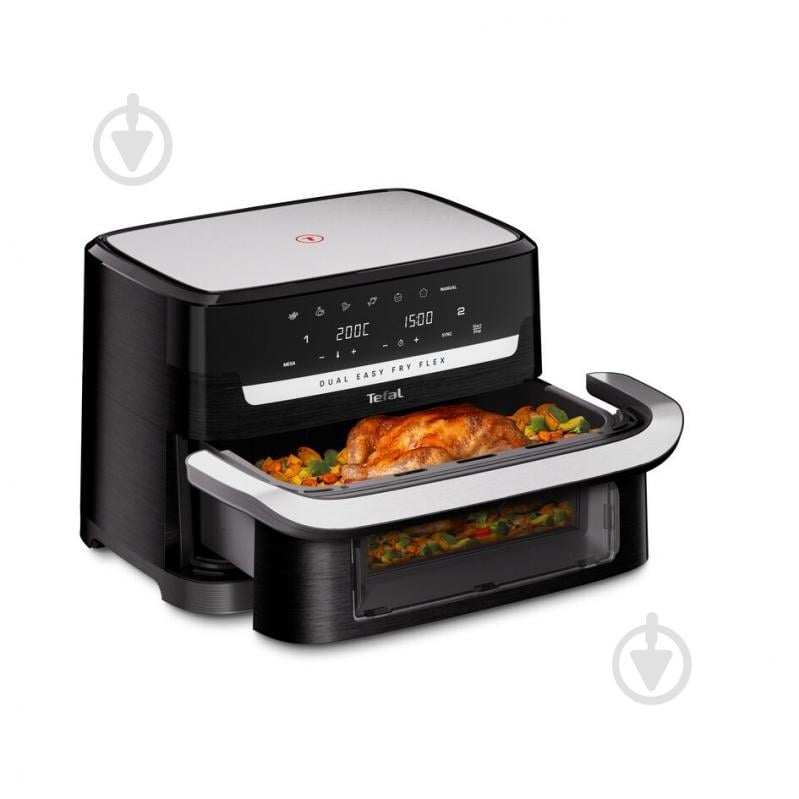 Мультипечь Tefal Dual Easy Fry Flex EY9228E0 - фото 3
