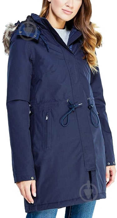 Куртка-парка жіноча зимова THE NORTH FACE W ZANECK PARKA T92TUPH2G р.XS темно-синя - фото 4