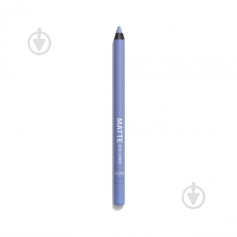 Карандаш для глаз GOSH Matte Eye Liner 006 Ocean Mist 1,2 г - фото 1