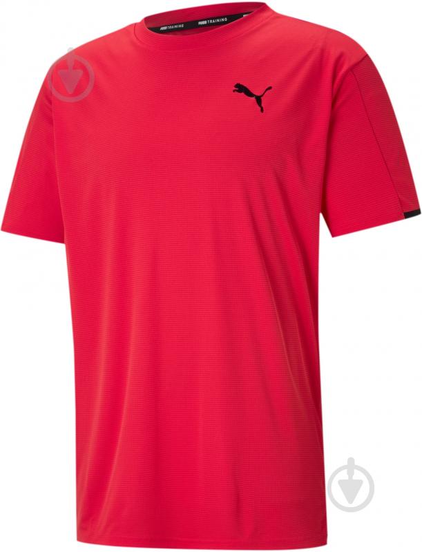 Футболка Puma Train Graphic SS Tee 52011623 р.M красный - фото 2