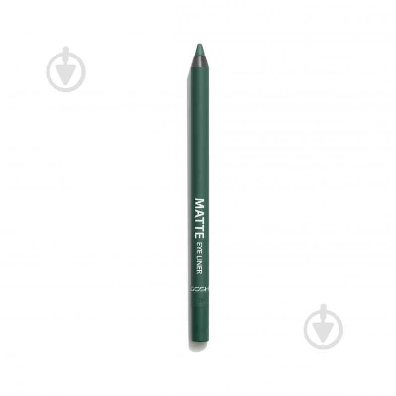 Олівець для очей GOSH Matte Eye Liner 012 Forest Green 1,2 г - фото 1