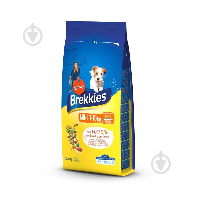 Корм для малих порід Brekkies BREKKIES Excel Dog Mini Chicken 20 кг 20 кг - фото 1