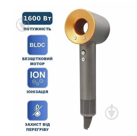 Фен PRIME Technics PHD 1659 Ultra Elite - фото 2