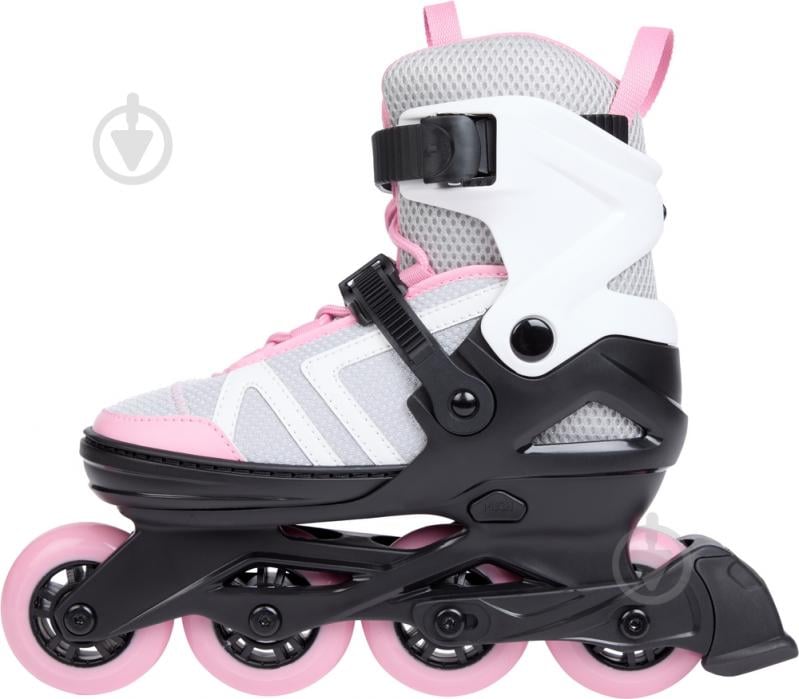 Роликові ковзани Firefly ILS C76 J 430976-901001 р. 30-33 білий із чорним - фото 2