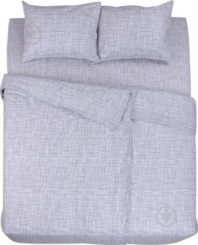 Комплект постельного белья Dash семейный серый - фото 1 Комплект постельного белья Dash семейный серый - фото 1