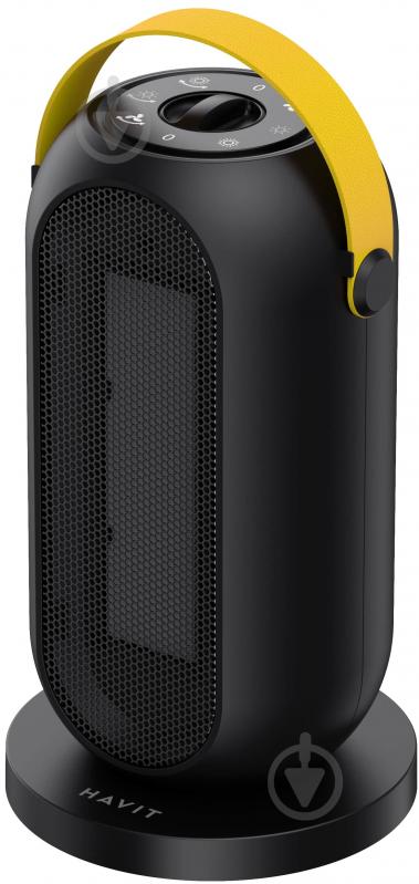 Тепловентилятор Havit HV-HT1226 1200W Black - фото 1