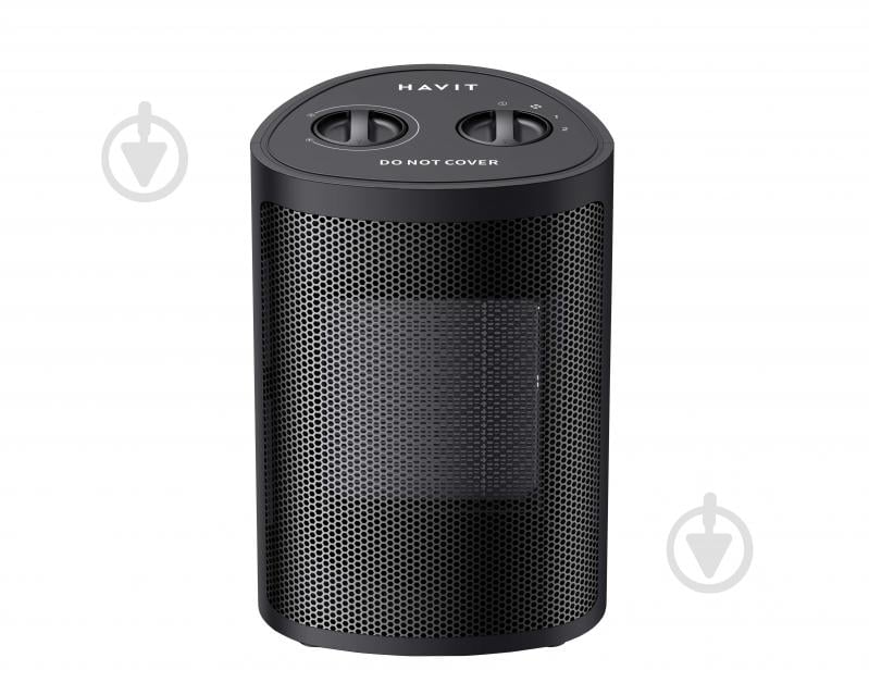 Тепловентилятор Havit HV-HT1227 1500W Black - фото 2 Тепловентилятор Havit HV-HT1227 1500W Black - фото 2