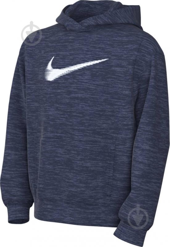 Джемпер Nike K NK TF MULTI+ PO HOODIE HBR FD3893-410 р.L синий - фото 7