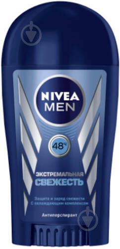 Антиперспірант для чоловіків Nivea Екстра свіжість 40 мл - фото 1