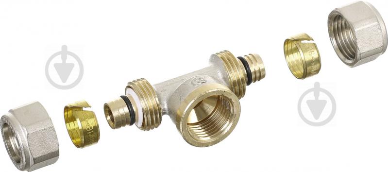 Трійник General Fittings 16х1/2"Мх16 GF (530012N041620A) - фото 2