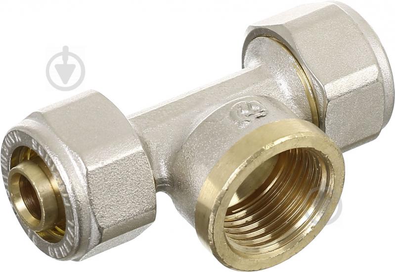 Трійник General Fittings 16х1/2"Мх16 GF (530012N041620A) - фото 1