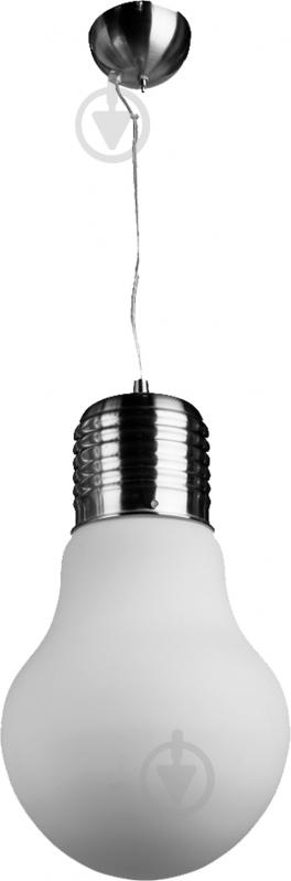 Підвіс Arte Lamp EDISON A1403SP-1SS 40 Вт E27 білий - фото 1 Підвіс Arte Lamp EDISON A1403SP-1SS 40 Вт E27 білий - фото 1