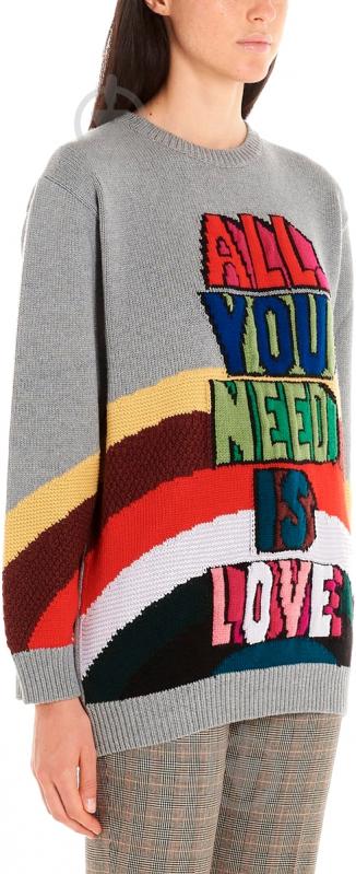 Джемпер Stella McCartney MAGLIA DONNA / KNITWEAR 575300S2101-8490 р. 42 сірий - фото 4 Джемпер Stella McCartney MAGLIA DONNA / KNITWEAR 575300S2101-8490 р. 42 сірий - фото 4