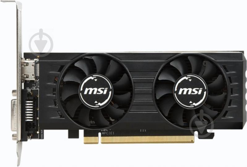 Відеокарта MSI Radeon RX 550 4GB GDDR5 128bit (RX550_4GT_LP_OC) - фото 1