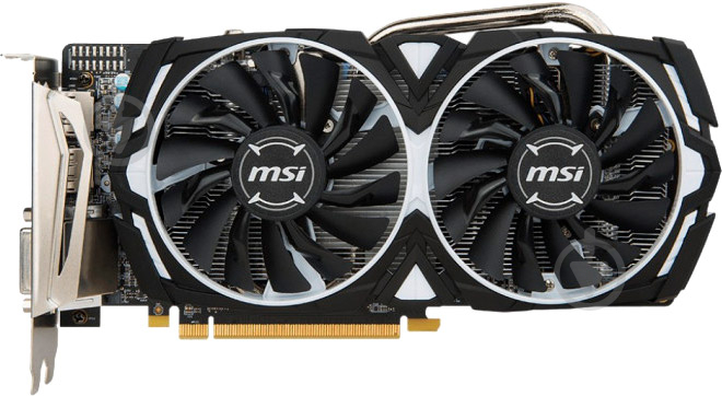 Відеокарта MSI Radeon RX 570 Armor OC 4GB GDDR5 256bit (Radeon RX 570 ARMOR 4G) - фото 1