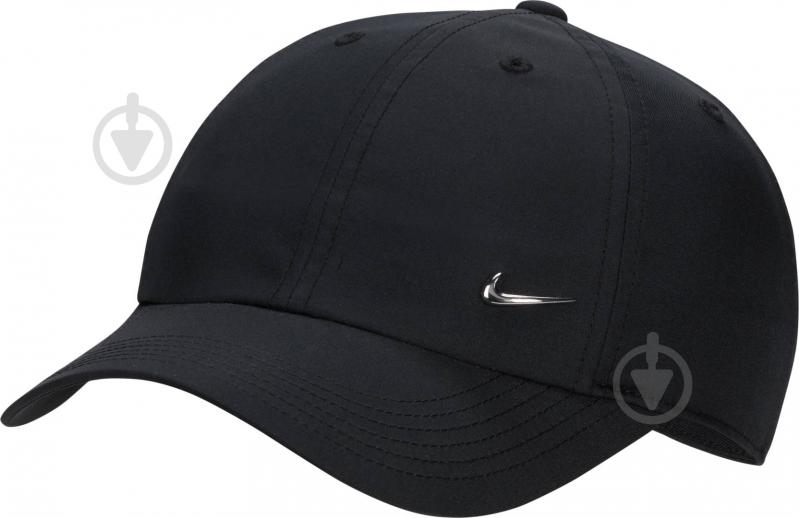 Кепка Nike K NK DF CLUB CAP US CB MTSWSH FB5064-010 os чорний - фото 1