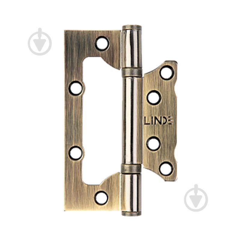 Петля Linde HB-100S SN d11 100x63 матовий нікель універсальна 1 шт. - фото 1 Петля Linde HB-100S SN d11 100x63 матовий нікель універсальна 1 шт. - фото 1