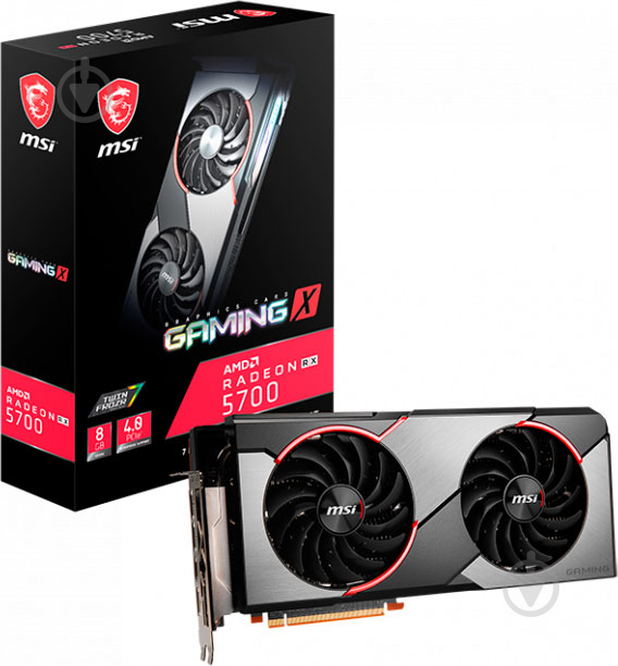 Відеокарта MSI Radeon RX 5700 Gaming X 8GB GDDR6 256bit (RX 5700 GAMING X) - фото 1