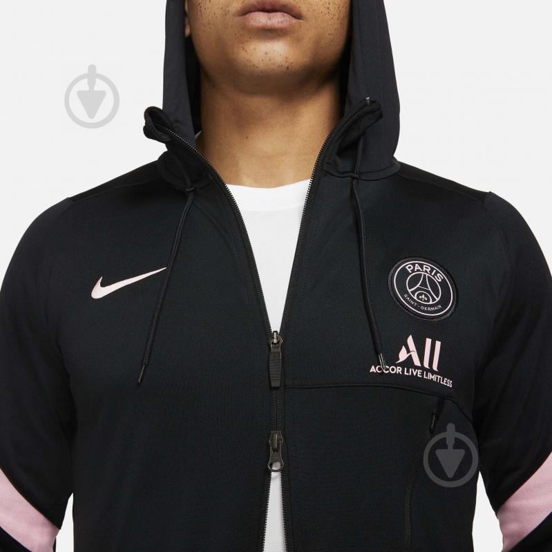 Спортивный костюм Nike PSG MNK DF STRK TRKSUIT HDK AW DH0710-011 р. 2XL черный - фото 4