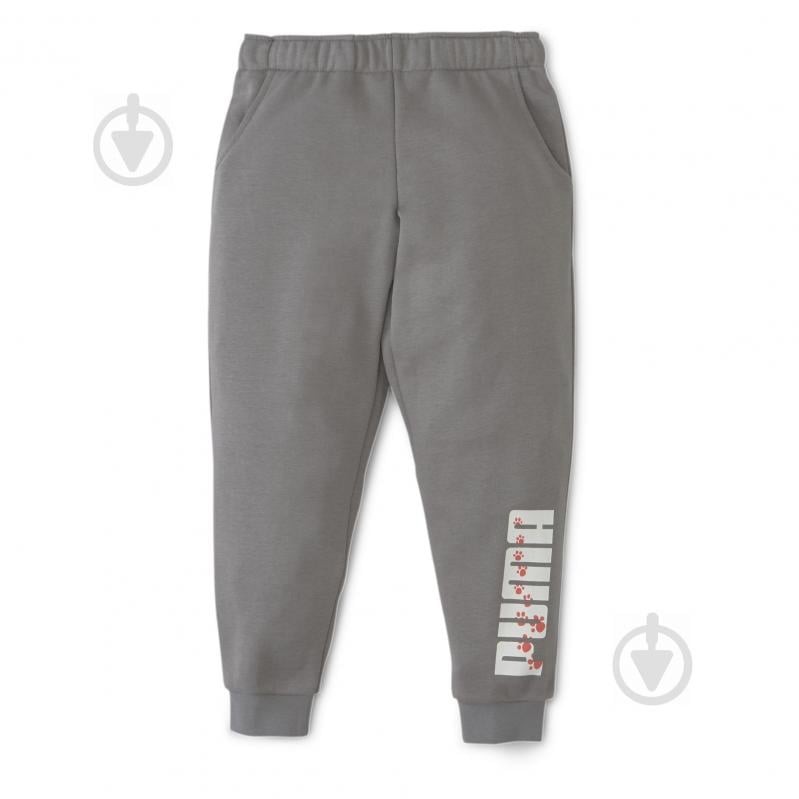 Брюки Puma Animals Sweatpants 58335042 р. 128 серый - фото 1