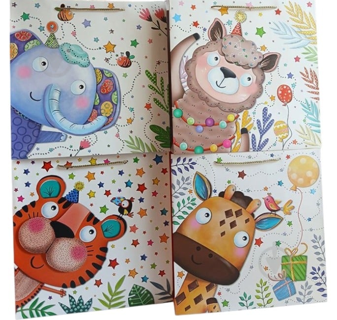 Пакет подарунковий 38x38x20 см Чарівне свято Гулівер Країна - фото 1 Пакет подарунковий 38x38x20 см Чарівне свято Гулівер Країна - фото 1