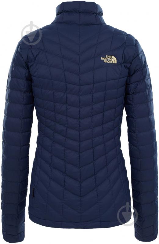 Куртка женская зимняя THE NORTH FACE W THERMOBALL FZ JKT T93BRLH2G р.M темно-синяя - фото 3