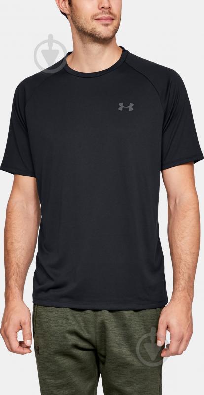 Футболка Under Armour UA Tech 2.0 SS Tee 1326413-001 р.S черный - фото 3