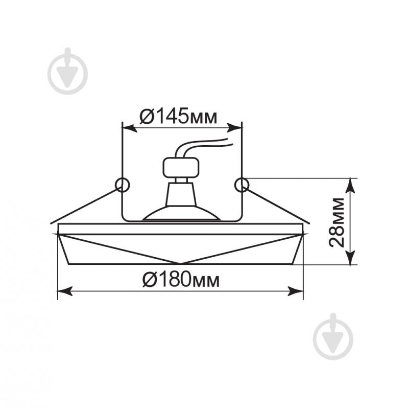 Светильник светодиодный встраиваемый Accento lighting 18 Вт 4000 IP20 Accento Lighting AC-AL605 18W - фото 4