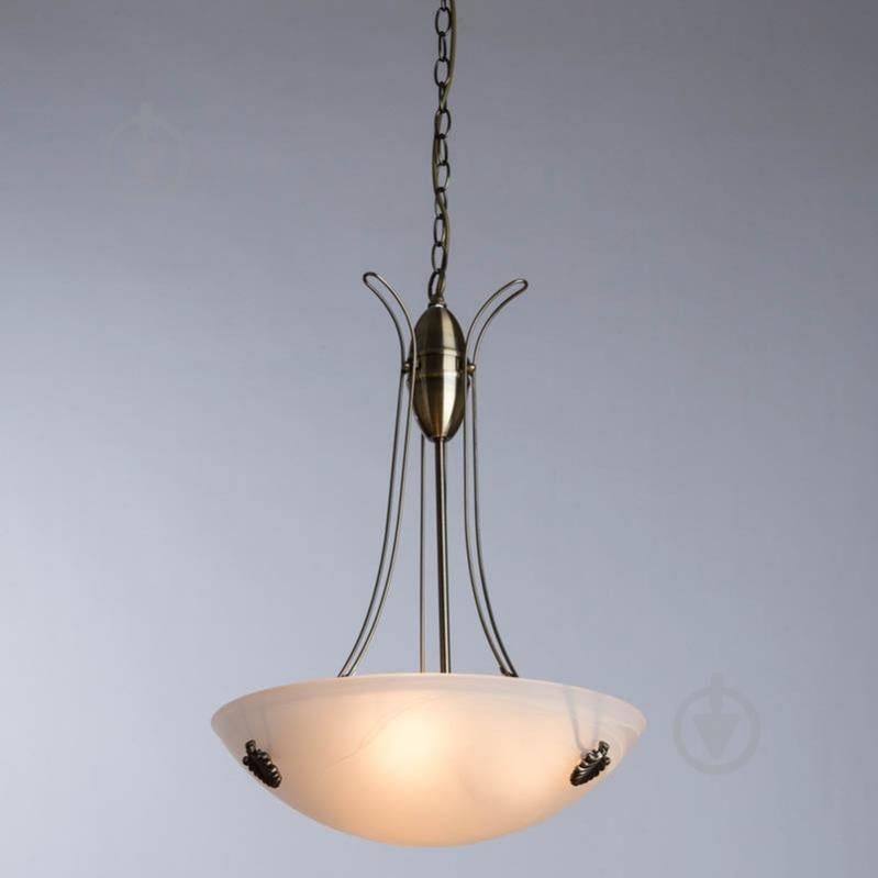 Подвес Arte Lamp Ninna A8615SP-3AB 3x40 Вт E27 античная бронза - фото 3 Подвес Arte Lamp Ninna A8615SP-3AB 3x40 Вт E27 античная бронза - фото 3
