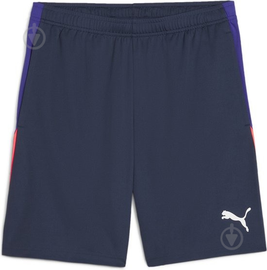 Шорти Puma INDIVIDUALLIGA TRAINING SHORTS 2 (OPEN POCKETS) 65951901 р. 2XL синій - фото 1