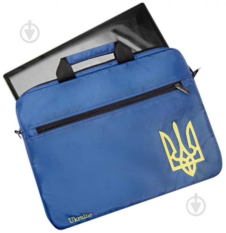 Сумка Porto 15.6" blue (PN16DB Trizub) - фото 1 Сумка Porto 15.6" blue (PN16DB Trizub) - фото 1