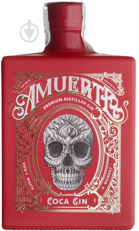 Джин Amuerte Coca Leaf Gin Red Edition 0,7 л - фото 1 Джин Amuerte Coca Leaf Gin Red Edition 0,7 л - фото 1
