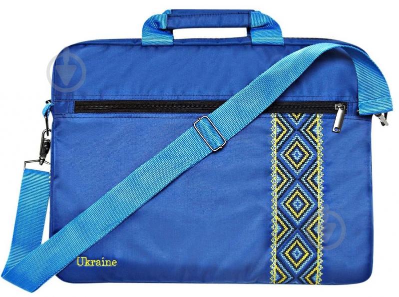 Сумка Porto 15.6" blue (PN16DB Vishivanka) - фото 2