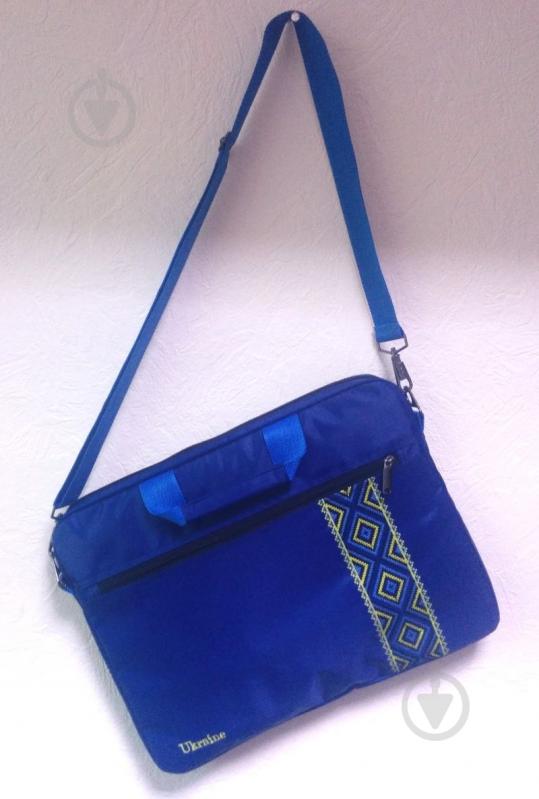 Сумка Porto 15.6" blue (PN16DB Vishivanka) - фото 4