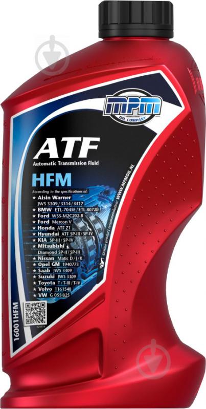 Мастило трансмісійне MPM HFM ATF 1 л (16001HFM) - фото 1