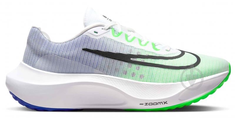 Кроссовки мужские Nike ZOOM FLY 5 DM8968-101 р.41 бело-зеленые - фото 1