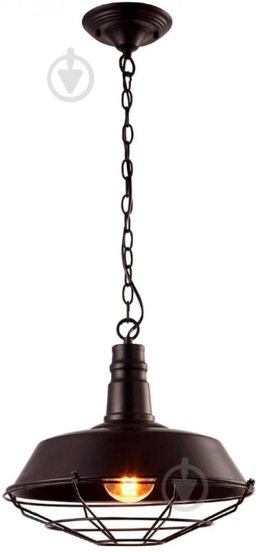 Подвес Arte Lamp A9183SP-1BK 1x60 Вт E27 черный - фото 1